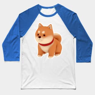 Funny Shiba Baseball T-Shirt